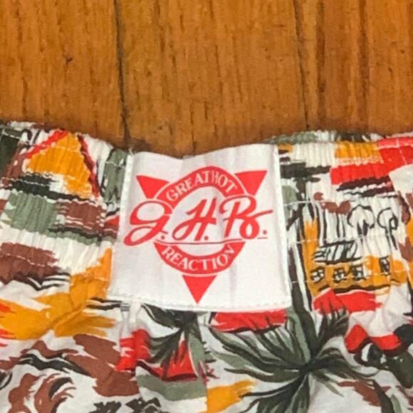 New Marissa Tropical Hawaiian Swim Trunks Medium - Picture 3 of 4